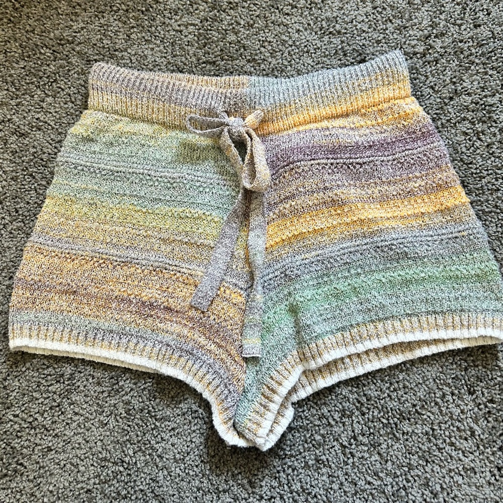 Universal Thread Knit Shorts Rainbow